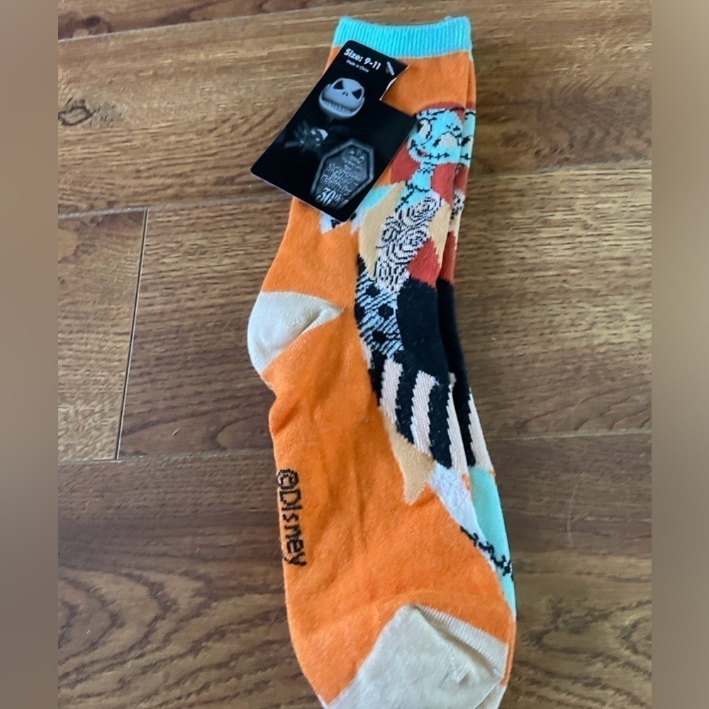 Disney Nightmare Before Christmas: Sally crew socks